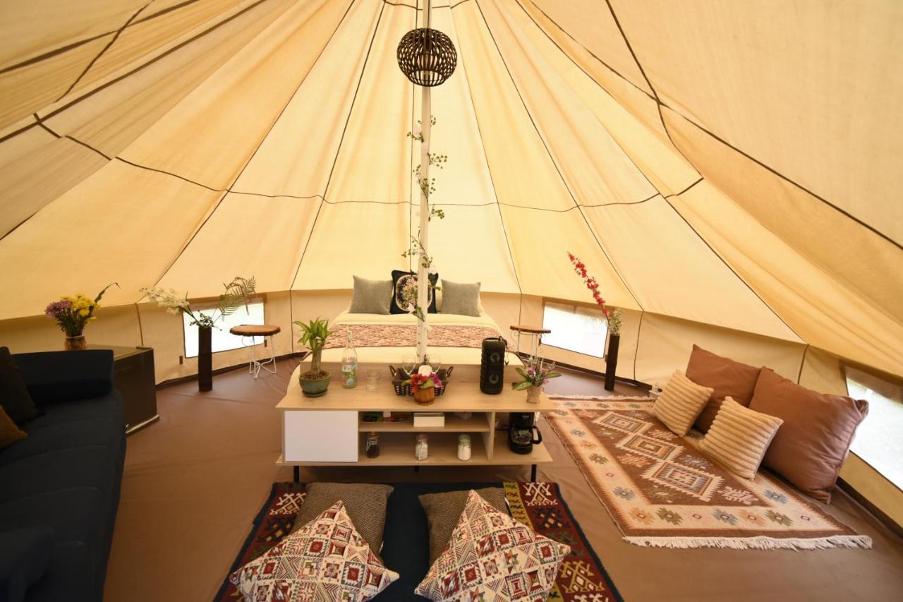 Glamping Claro de Luna Guatavita Exterior foto