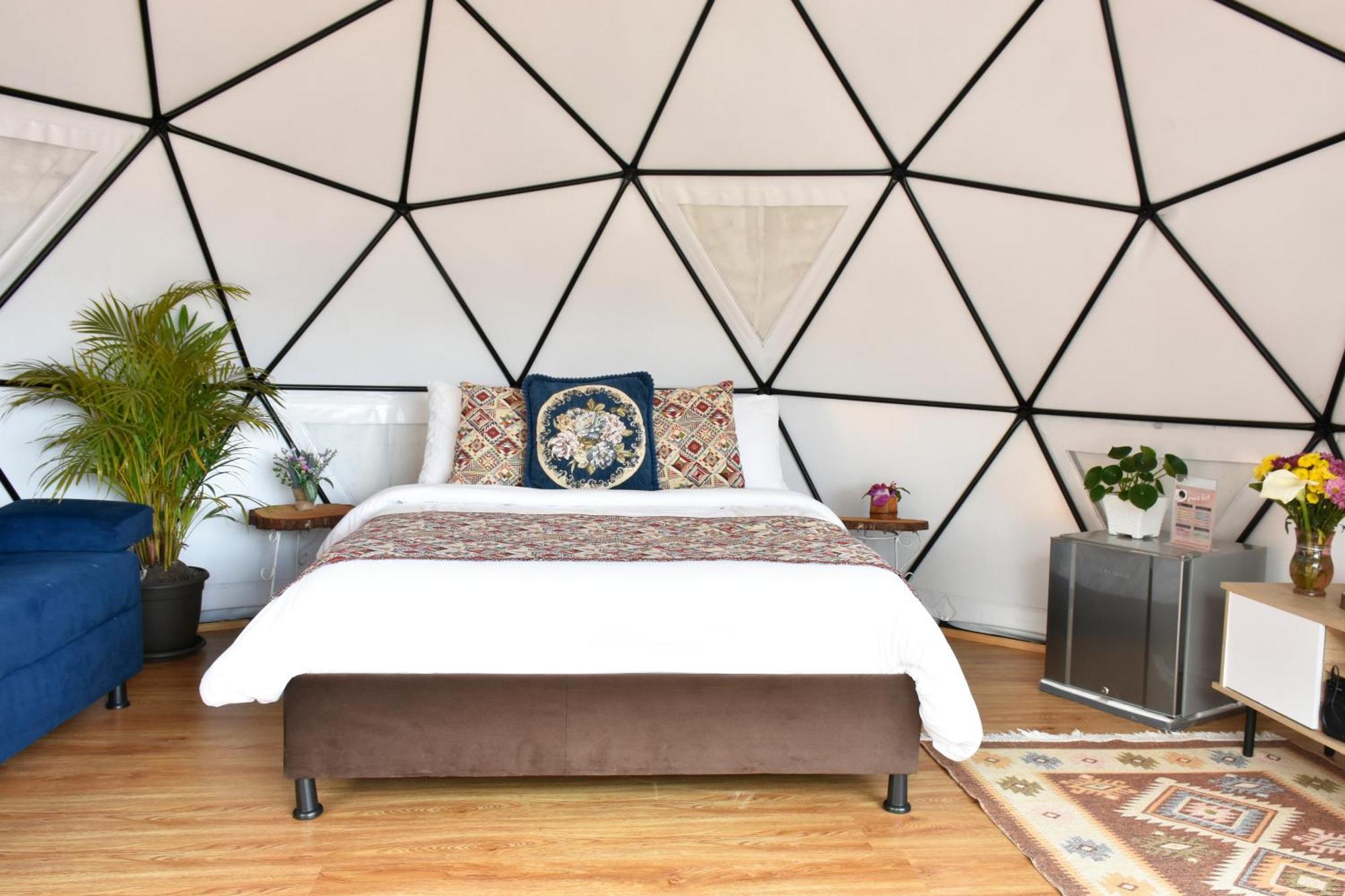 Glamping Claro de Luna Guatavita Exterior foto